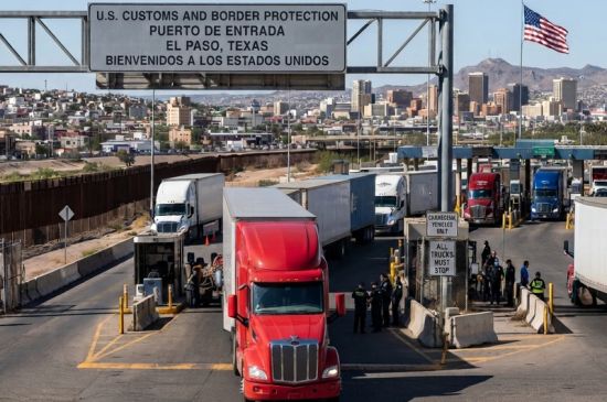 Comercio de carga entre México y Estados Unidos crece 23.4% en abril